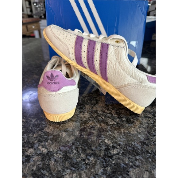 adidas WMNS Japan Off White Rich Mauve Orange Tint JQ6931 Women's Size 7 Shoes - Picture 5 of 10
